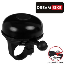 Звонок Dream Bike, механический, цвет чёрный