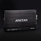 Усилитель 1-канальный AVATAR STORM AST-1200.1D 9084955 Усилитель 1-канальный AVATAR STORM AST-1200.1D 9084955