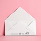 Конверт деревянный резной «Для тебя», цветы, 16,5 х 8 см 7666860