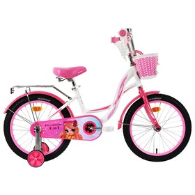 {{photo.Alt || photo.Description || 'Велосипед 18&quot; Graffiti Premium Girl, цвет белый/розовый'}}