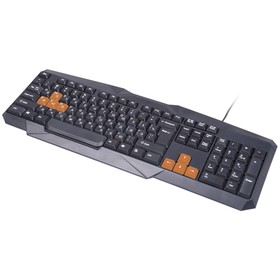 Клавиатура RITMIX RKB-152, проводная, мембранная, 104 клавиши, USB, черная