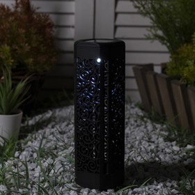 Садовый светильник «ЭРА» на солнечной батарее «Сфера», 6 × 31.5 × 6 см, свечение белое