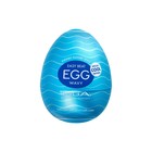 Мастурбатор нереалистичный TENGA Egg Cool, TPE, 7 см, цвет синий - фото 6964270