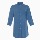 Платье рубашка, цвет голубой, размер 50 - фото 5300635