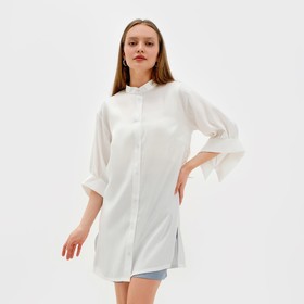 Рубашка женская MINAKU: Casual collection цвет молочный, р-р 50