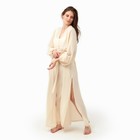 Платье-парео женское MINAKU: Summer time цвет бежевый, размер 50-52 - фото 801867819