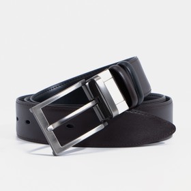 Husband belt 06-01-02-01, 3.5*0.3*125 cm, screw, buckle metal, brown