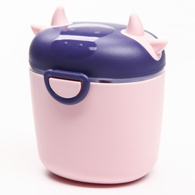 Контейнер для хранения детского питания 500 мл., цвет розовый