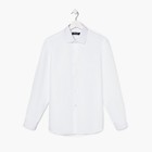 Рубашка для мальчика, цвет белый, рост 164 см - фото 107639336