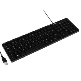 {{photo.Alt || photo.Description || 'Клавиатура Perfeo DOMINO, проводная, мембранная, 105 клавиш, USB, чёрная'}}
