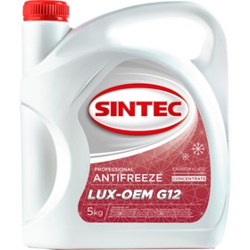 Антифриз Sintec Lux красный G12, концентрат, 5 кг 7992526