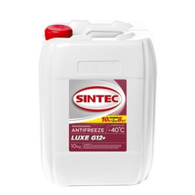 Антифриз Sintec Lux красный G12+, 10 кг 7992528