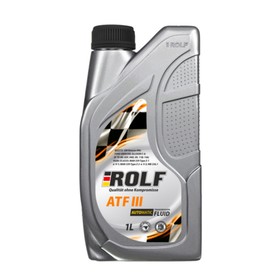 Масло моторное Rolf ATF III D Dexron, пластик, 1 л 9095626