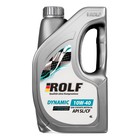 Масло моторное Rolf Dynamic 10/40 SL/CF, полусинтетическое, пластик, 4 л 9095629 - фото 113359