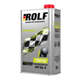 Масло трансмиссионное Rolf Transmission 75/90 GL-4, полусинтетическое, пластик, 1 л 9095649