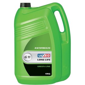 Антифриз Luxe G11, зеленый, 10 кг 9095661