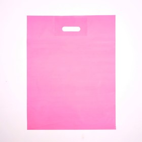 Набор полиэтиленовых пакетов, Розовый 50-60 См, 70 мкм, 50 шт