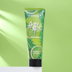 Шампунь Consly с экстрактами водорослей и зеленого чая Матча для силы и блеска волос, 250мл