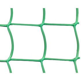 Сетка садовая, 1 × 20 м, ячейка 83 × 93 мм, цвет зелёный