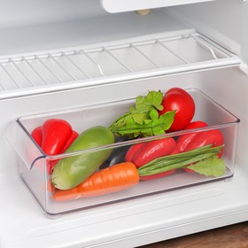Органайзер для холодильника Mannaz, 32,9×14,3×10,2 см, цвет прозрачный
