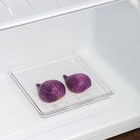 Контейнер для холодильника Berkana, 15,2×15,2×1,5 см, цвет прозрачный - фото 6919869