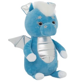 Мягкая игрушка «Дракон Йоки», цвет голубой, 30 см