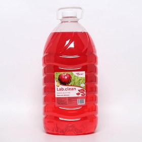 Жидкое мыло нежно-розовое Красное яблоко, ПЭТ 5 л