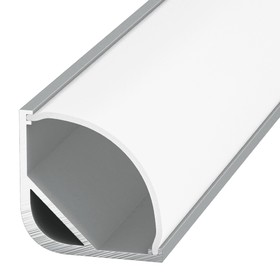 Алюминиевый профиль SWG, накладной, 2 м, 30x30 мм, матовый рассеиватель, 2 загл.