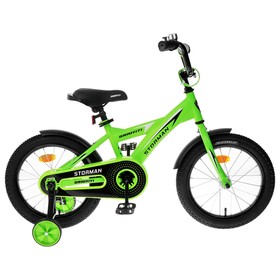 Велосипед 16" Graffiti Storman, цвет зеленый