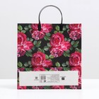 Пакет "Розы", мягкий пластик, 30 x 30 см, 100 мкм 9079831