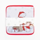 Набор кухонный Доляна From Santa: подставка, прихватка - фото 801892720