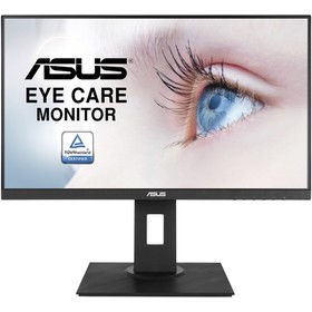 Монитор Asus VA24DQLB, 23.8", IPS, 1920x1080, 75Гц, 5мс, D-Sub, HDMI, DP, 3.5 мм, чёрный