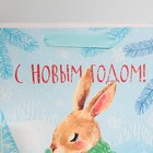 Пакет ламинированный вертикальный «Я люблю зиму», ML 23 × 27 × 11,5 см - фото 801983230