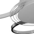 Люстра с ПДУ "Мноро" 8хLED 250Вт 3000-6000К черно-белый 114х76 см - фото 801983910