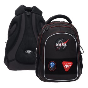 {{photo.Alt || photo.Description || 'Рюкзак школьный NASA, 40 х 29 х 17 см, эргономичная спинка, чёрный'}}