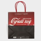 Пакет подарочный «Сучий год», 22 × 22 × 11 см 7661229