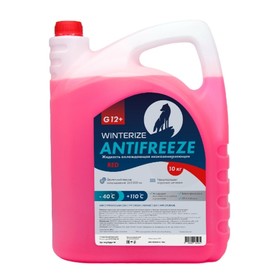 Антифриз Winterize G12+, розовый -40, 10 кг 9126988