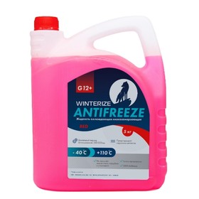 Антифриз Winterize G12+, розовый -40, 5 кг 9126991
