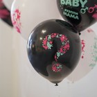 Шар латексный 12" Black&White «Гендер пати», ассорти, набор 5 шт., МИКС 9103394