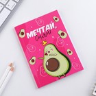 Блокнот «МЕЧТАЙ, сияй», мягкая обложка, А6, 40 листов - фото 801940307