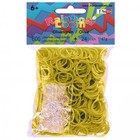 Резиночки для плетения браслетов RAINBOW LOOM, оливковые - фото 6924233