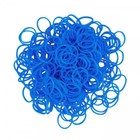 Резиночки для плетения браслетов RAINBOW LOOM Неон, голубые - фото 6107089