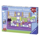 Набор пазлов Ravensburger «Свинка Пеппа в школе», 2 штуки, 24 элемента 9128530 - фото 7249451