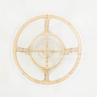 Набор садовой мебели "Индо" 3 предмета: 2 кресла, 1 стол, бежевый - фото 801993815