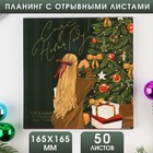 Планинг квадратный с отрывными листами, 50 листов "Сияй в новом году!" - фото 5392683