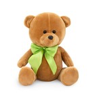 Мягкая игрушка «Медведь Топтыжкин коричневый: с бантиком», 17 см - фото 128417308