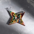 Сувенир деревянный "Сюрикен прямой" МИКС - фото 108054023