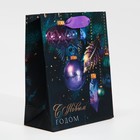 Пакет ламинированный вертикальный «Сверкай огнями», 12 × 15 × 5,5 см 7695817