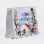 Пакет ламинированный горизонтальный «Мишка», 15 × 12 × 5,5 см 7695836