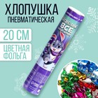 Хлопушка пневматическая «Исполню все твои мечты», 20 см 7674541 - фото 6926768